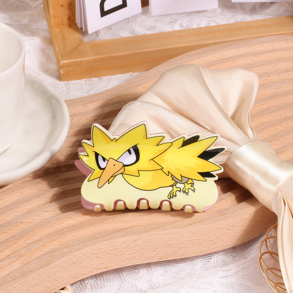 SQ Kẹp tócPokemon acrylic tinh tế, thời trang cho sinh viên