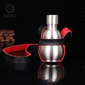 Bình Hồ Lô Inox Dung Tích 1500ml Tặng Phụ Kiện Dây Đeo [ Không Giữ Nhiệt ]