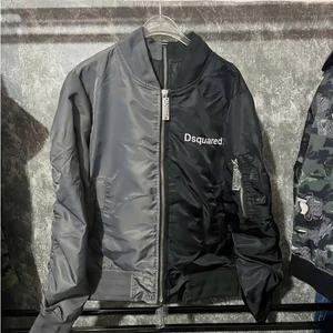 Áo Bomber DSQ 2 Màu 2 Mảnh KCloset Áo Gió Dù 2 Lớp Dày Dặn Dáng Rộng Nam Nữ NA749