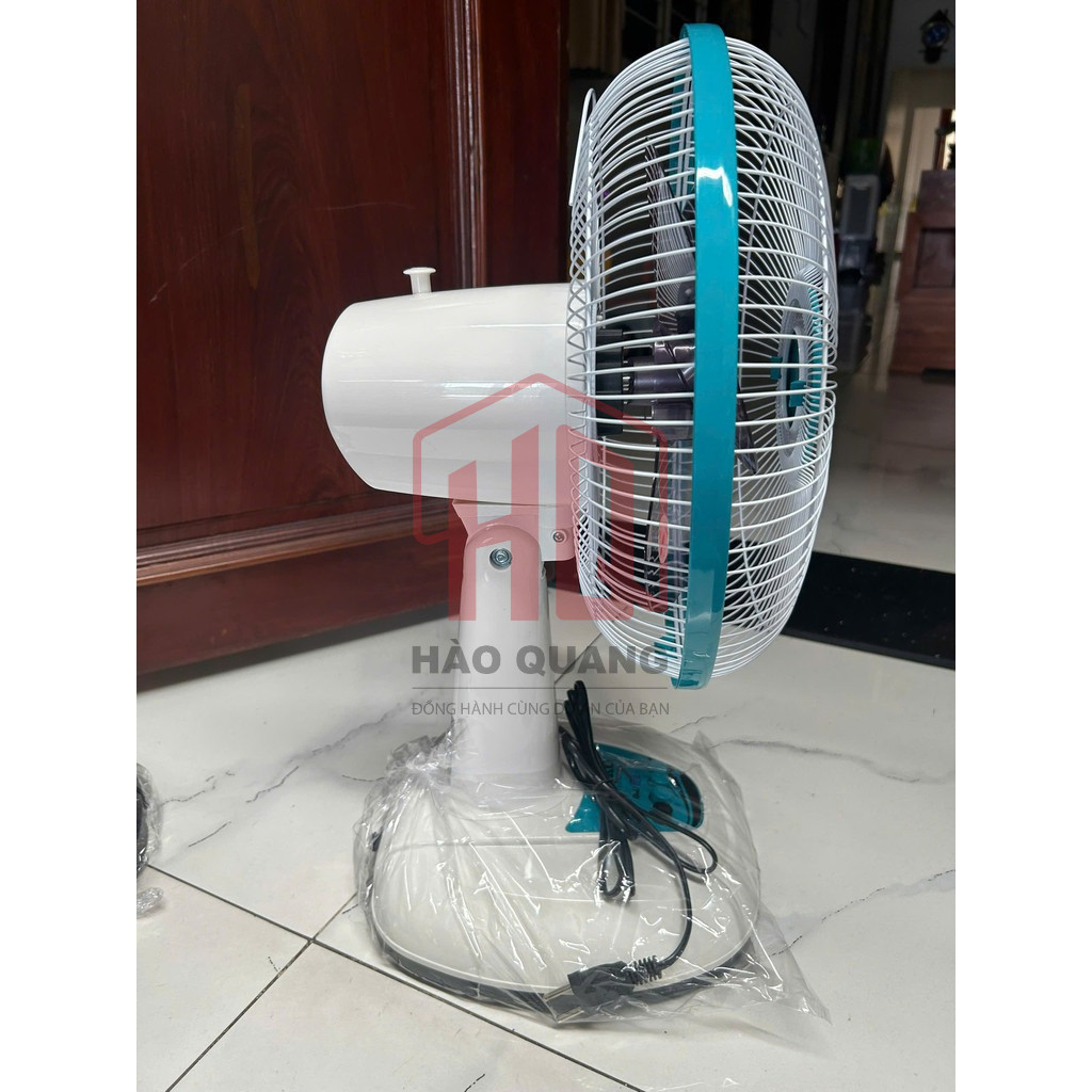 Quạt Bàn Senko B1216 – 3 Cánh, Gió Mạnh, Êm Ái, Tiết Kiệm Điện