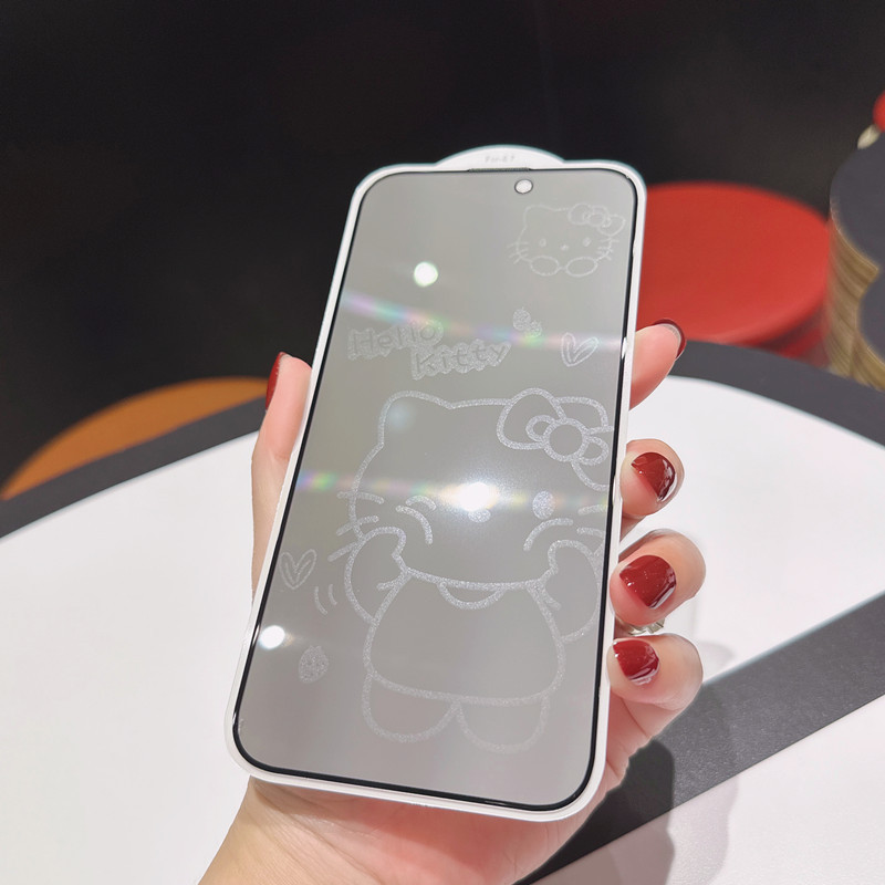 Phim Bảo Mật Chống Gián Điệp Cho iPhone 11 12 pro max x xs xr iPhone11 iPhone12 Bảo Vệ Toàn Diện Màn Hình Hoạt Hình 6D Bóng Trong Suốt Full Cover Kính Cường Lực