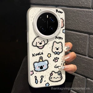 Ốp điện thoại cho Honor Magic 7pro 6pro 5pro 4pro 7 6 5 4 Pro, vỏ bọc hoạt hình động vật, mới, lỗ lớn, chống rơi, vỏ bảo vệ cứng dễ thương