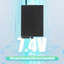 -E8 Pin Giả Với DC Power Bank Cáp Chuyển Đổi USB Thay Thế Cho LP-E8 Cho 550D 600D 650D 700D Máy Ảnh DSLR