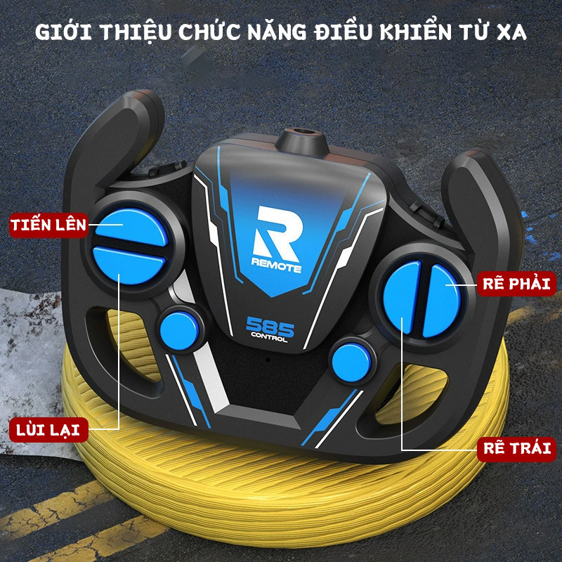 Xe Bugatti Điều Khiển Từ Xa,Xe Ô Tô Dùng Pin Siêu Mạnh, ô Tô điều Khiển Làm Quà Tặng Sinh Nhật Cho Bé