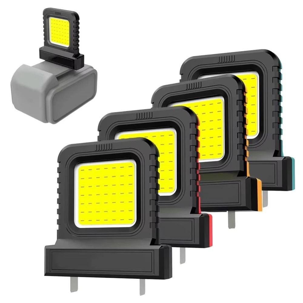 Đèn LED làm việc MARGREDY, Đèn tìm kiếm ngoài trời có độ sáng cao có thể điều chỉnh, Bộ phận dụng cụ điện chất lượng cao Đèn pin Lithium đa năng bền cho Makita / Milwaukee / Dewalt / Bosch