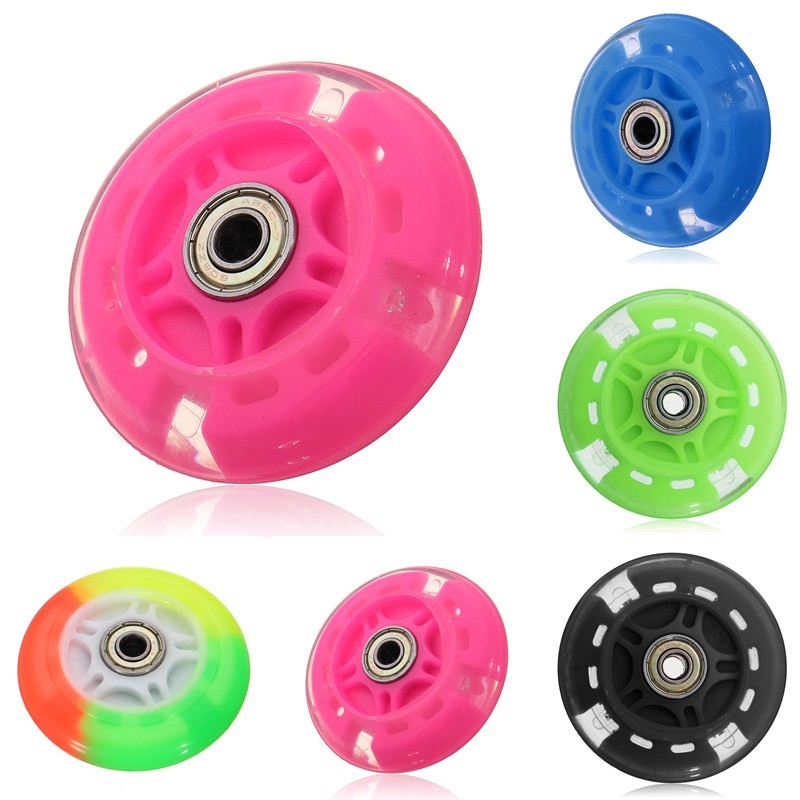 Bánh Xe Có Đèn LED Phát Sáng Thay Thế Cho Xe Scooter Trẻ Em