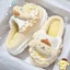 Dép lông Hello Kitty đế dày thời trang thu đông dễ thương cho nữ