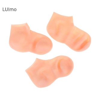 Luimo 1 Đôi Tất Chăm Sóc Bàn Chân Spa Silicone Dưỡng Ẩm Gel Chống Nứt Bảo Vệ SBS