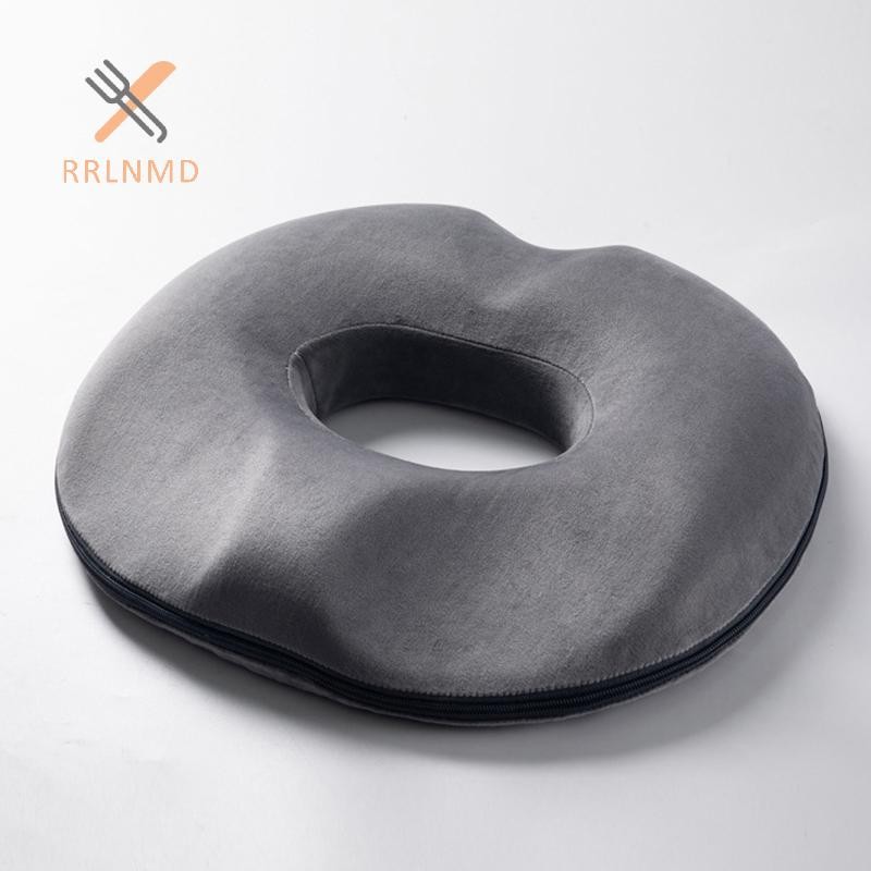 Rrlnmd 1 Chiếc Bánh Donut Gối Trĩ Ghế Đệm Xương Hậu Coccyx Ghế Chỉnh Hình Tuyến Tiền liệt Ghế Cho Bộ Nhớ Bọt Ghế Đệm MỚI