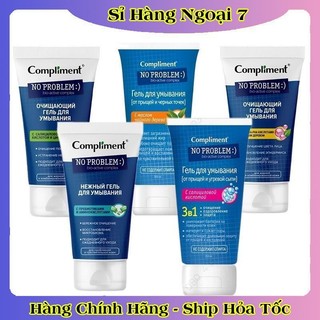 [DATE MỚI] Gel rửa mặt BHA Compliment No Problem làm sạch sâu, giảm viêm & mụn 200ml - HÀNG NGA