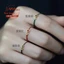 Nhẫn đôi nữ dây đỏ đồng xu cát vàng may mắn, điều chỉnh size, tặng bạn gái, phong cách cổ điển