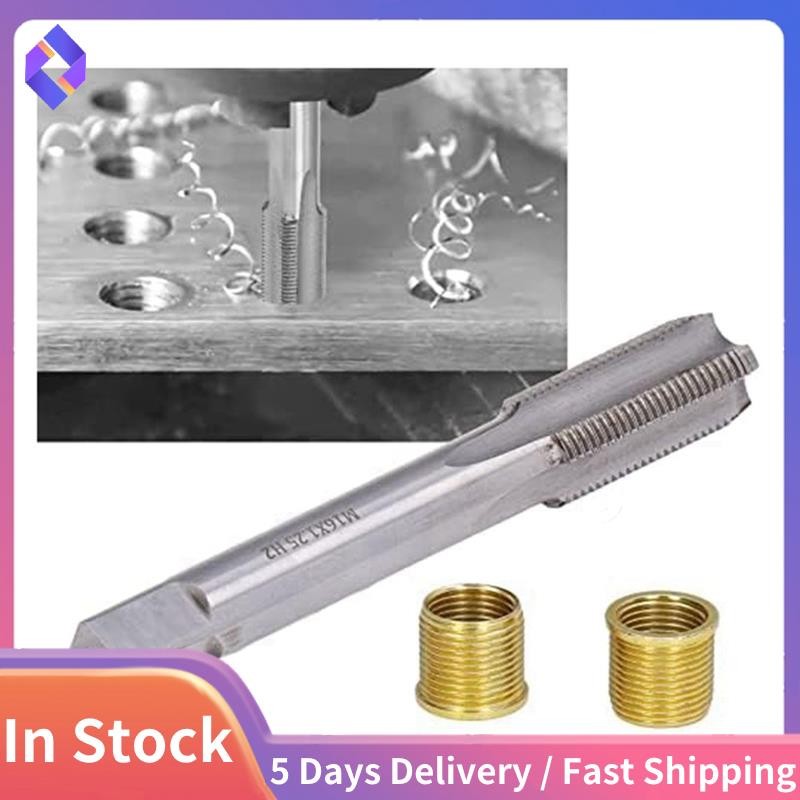 Dụng cụ cắm bugi bằng thép tốc độ cao với miếng chèn M14X1.25 và Bộ dụng cụ vòi M16X1.25