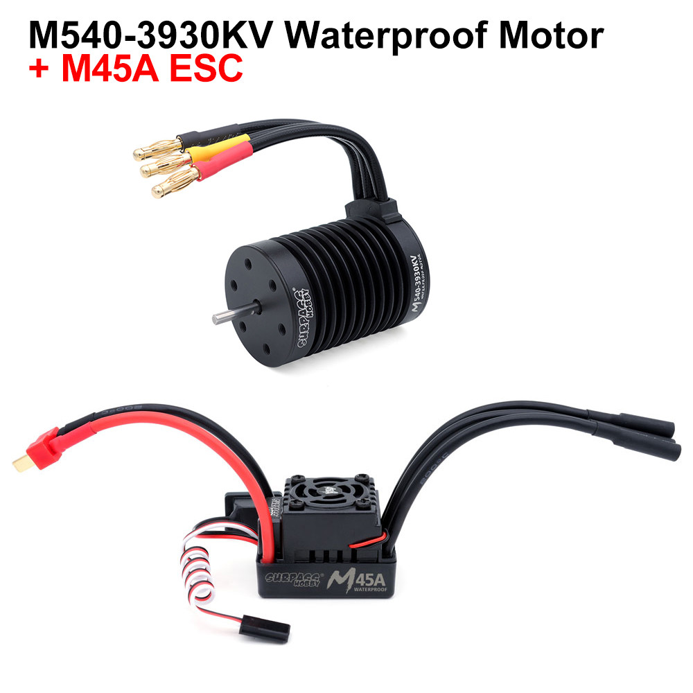 Motore Brushless Surpass Hobby M2430/2435 E Regolatore 35A/45A ESC Per Auto RC 1/10 1/12 - Foto 5