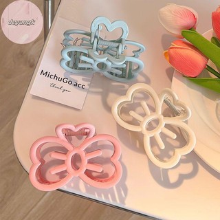 Deyangk Hàn Quốc Dễ Thương Nơ Nhựa Vuốt Kẹp Kẹo Màu Cua Cho Bé Gái Ngọt Vuốt Tóc Phụ Kiện Tóc Cho Nữ VN