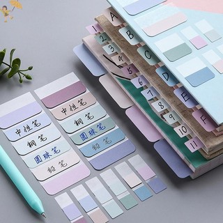 [GOU] 240 Chiếc Nhiều Màu Có Thể Viết Có Thể Tháo Rời Tab Đánh Dấu Trang Ghi Chú VN