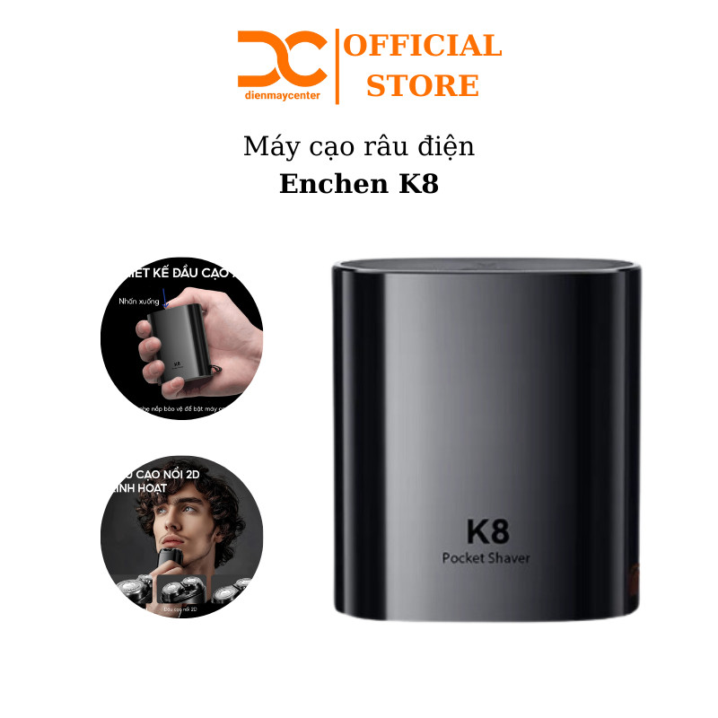 Máy cạo râu điện cho nam giới Enchen K8 đầu cạo 2D chống nước - Bảo ...