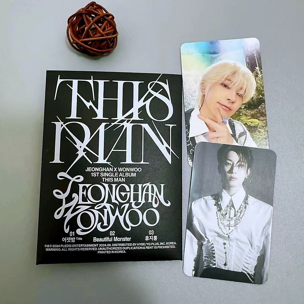 Seventeen Jeonghan X Wonwoo This Man 1st Single Album Wvs Ver ((Mã QR đã hết hạn))
