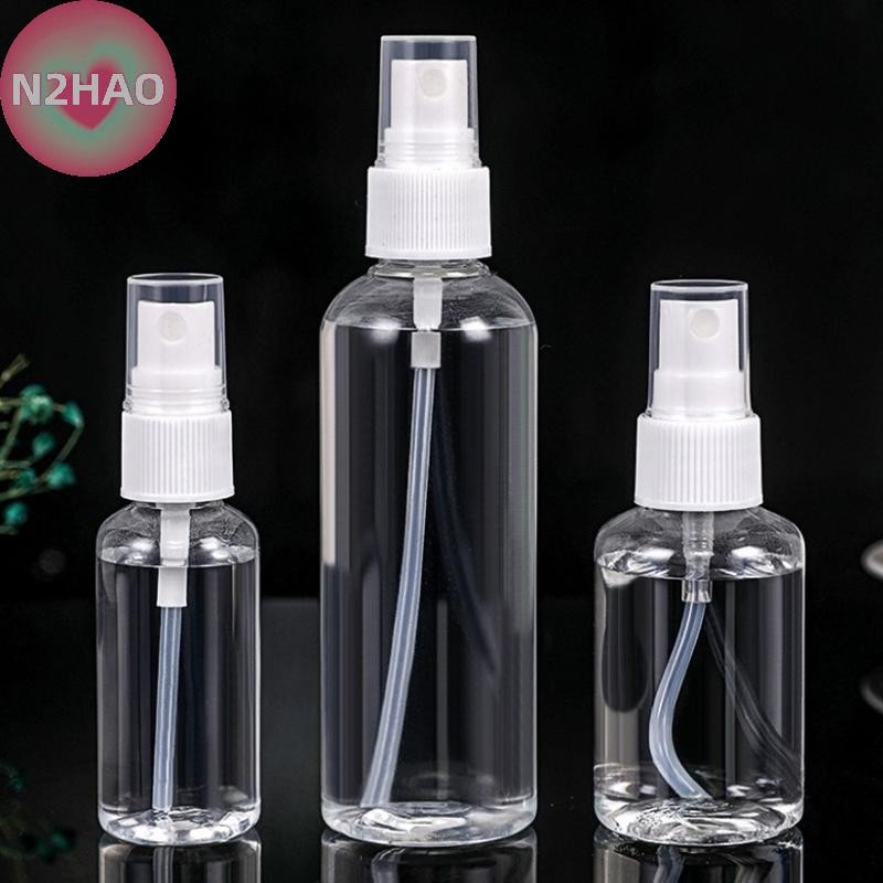 N2hao 30 / 50 / 100ml Chai trong suốt Hộp đựng du lịch di động n