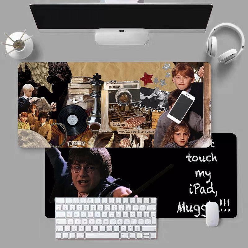 Miếng Lót Chuột Lớn Harry Potter Phim Cổ Điển Poster Nghệ Thuật Để Bàn Thảm - Chống Phai Edges - Hoàn Hảo Cho Potterheads