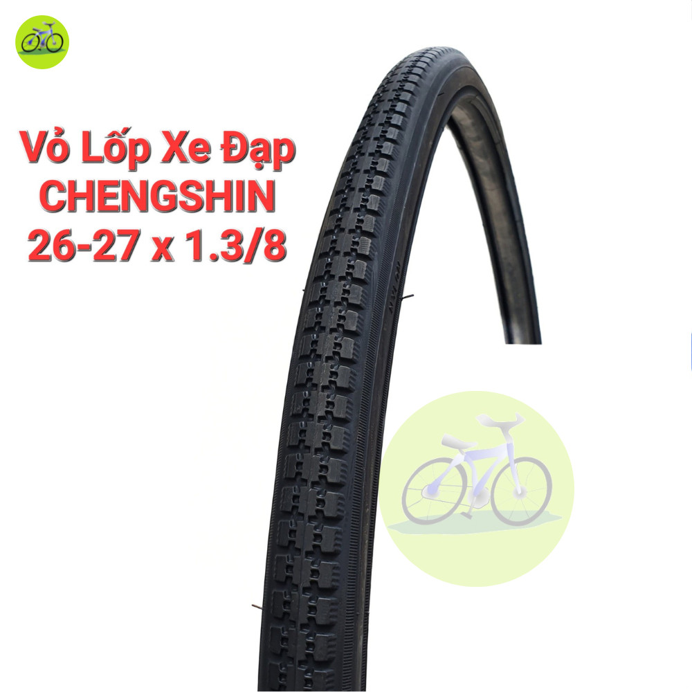 Xe đạp HCM] Vỏ xe đạp 26 27 inch / Lốp CHENGSHIN 26-27 x 1.3/8 Mini