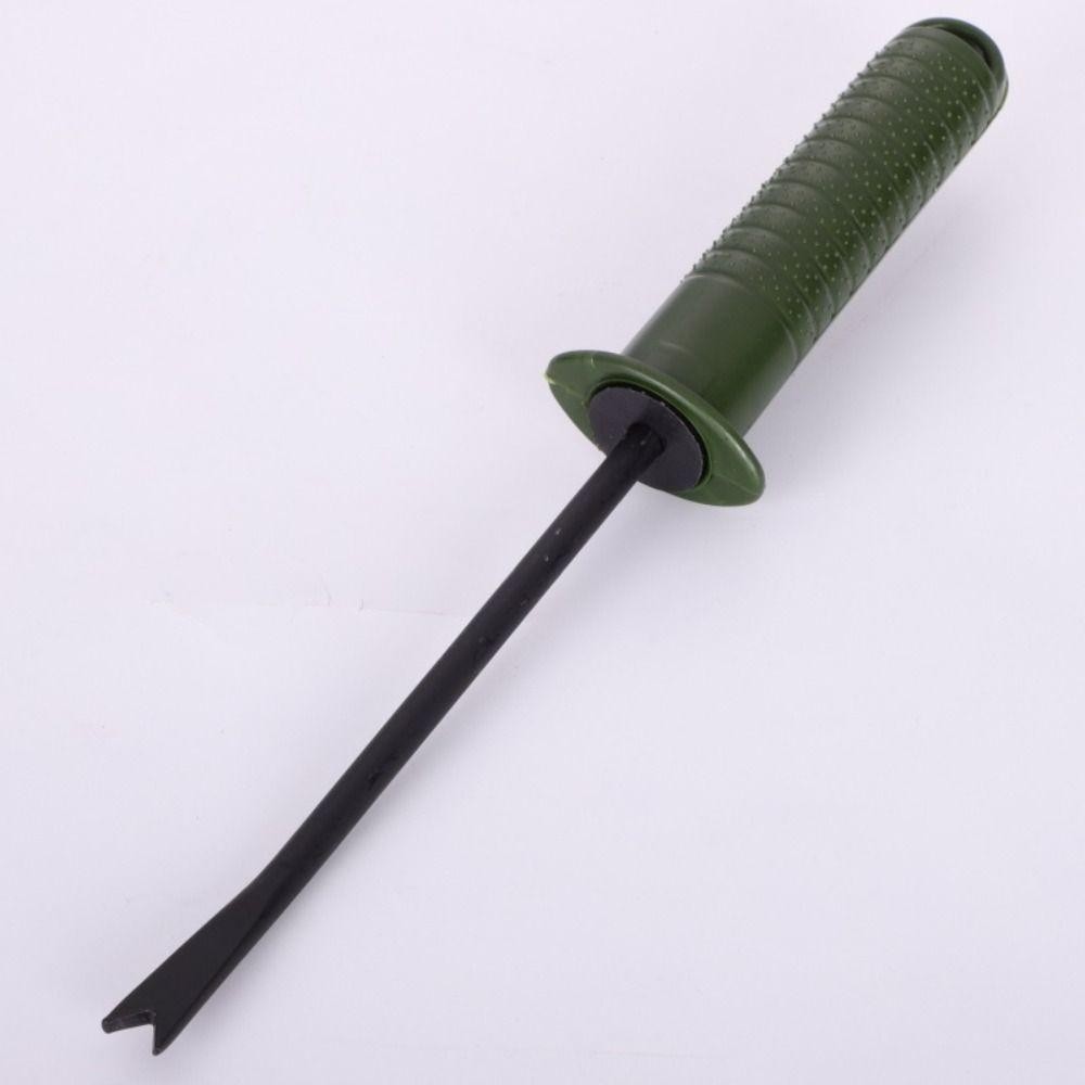 PWSSEND 1 / 4 Cây Xẻng, Tay Cầm Chống Trơn Trượt Thiết Kế Lỗ Treo Làm Vườn Xẻng Nĩa Rake Kit, Bộ Dụng Cụ Làm Vườn Bằng Kim Loại Di Động Nhỏ Cho Bãi Cỏ