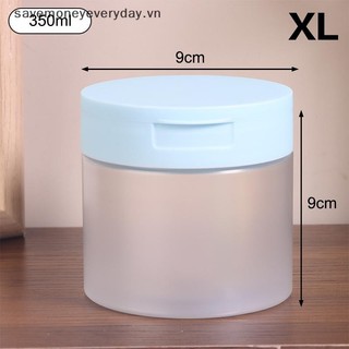 1 Cái 250 / 300 / 350ml Tẩy Trang Bông Kem Nắp Bình Sữa Dưỡng Thể Bình Tẩy Tế Bào Chết Hộp Đựng Mỹ Phẩm Du Lịch Chai Di Động