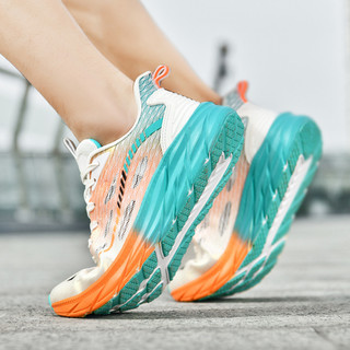 Giày thể thao nam nữ có sẵn, giày chạy marathon, giày điền kinh, giày chạy buổi sáng, giày chạy nước rút, giày chạy mùa xuân hè, giày đôi cỡ lớn, giày thể thao, giày lưới thấp, giày chạy đêm