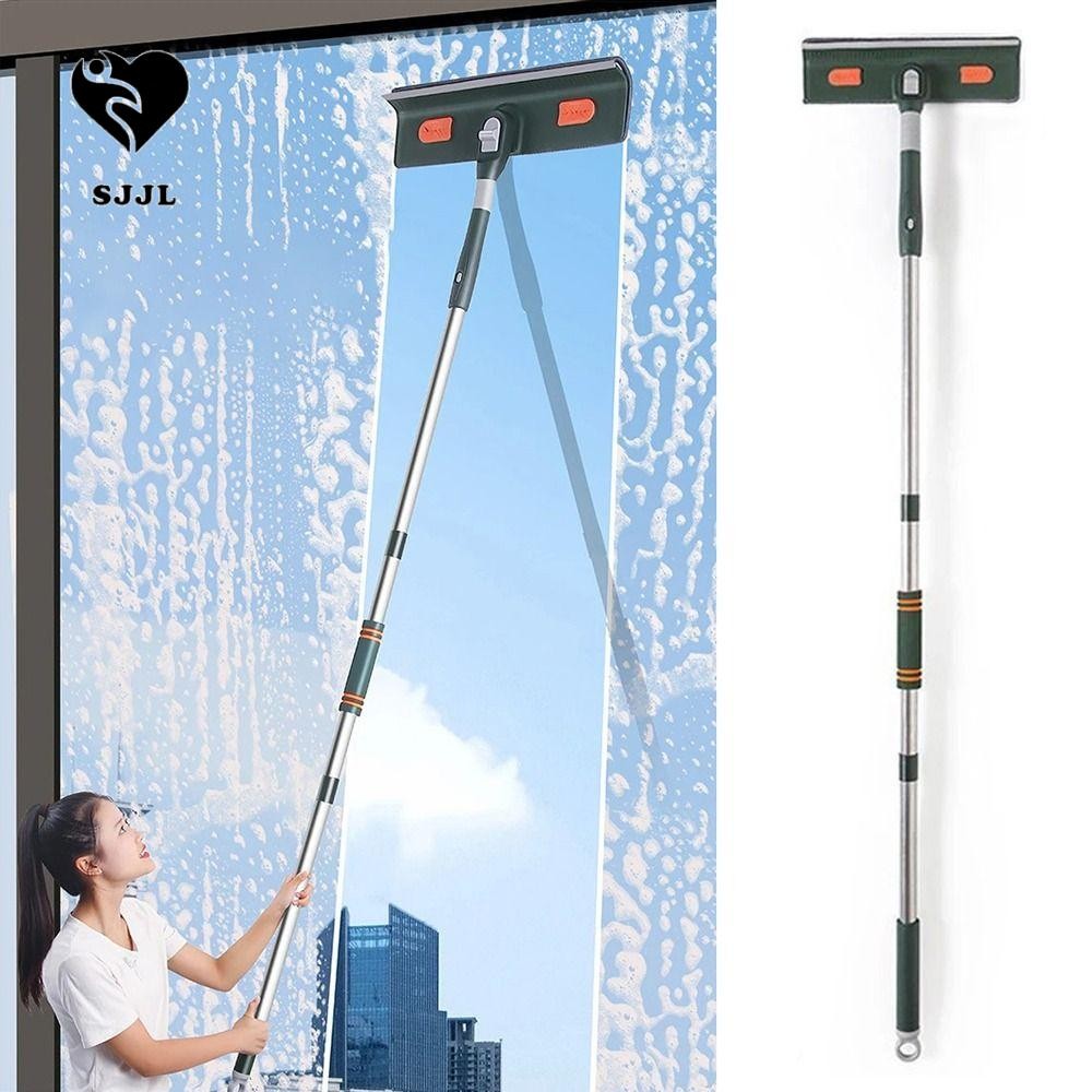 Sjjl Window Cleaner, Cực mở rộng 4 trong 1 Windows Clean Squeegee Lau ...