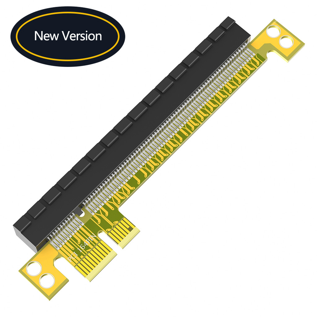 Bộ chuyển đổi thẻ nâng mở rộng JMT PCI-E 1X đến 16X Nam sang Nữ Cardf mở rộng cho Card đồ họa Thiết kế bảng PCB 4 lớp