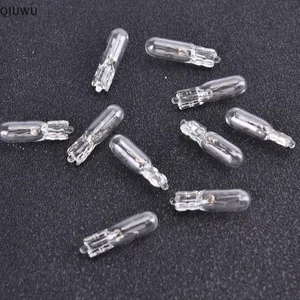 Qiuwu 10 Chiếc 12V 1.2W T5 Bóng Đèn Thủy Tinh Bảng Điều Khiển Dụng Cụ Bóng Đèn Phanh.