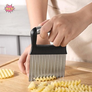 N & X Nâng cấp nhà bếp của bạn với 1 máy cắt nếp nhăn - Máy cắt gợn sóng cho trái cây, rau củ, Salad, cà rốt, khoai tây &.