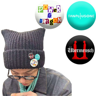 Mũ huy hiệu Ubermensch G-DRAGON kích thước 58mm, mẫu mã Too Bad từ Fansplusone