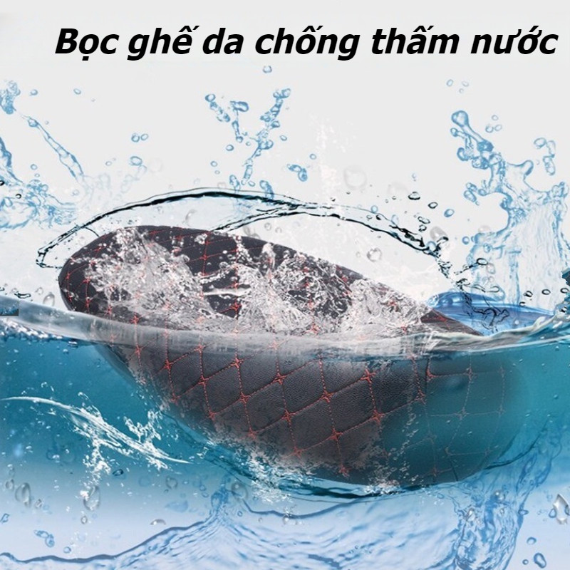 Bọc yên xe máy 3D chống nắng thời trang tiện dụng các loại xe đều dùng được,Chống thấm nước