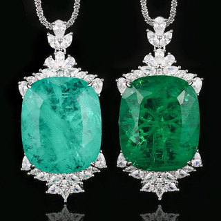 Châu Âu Mỹ ins Phong Cách Mới Vòng Cổ Hình Học Zircon Nhiều Màu Sắc Nữ