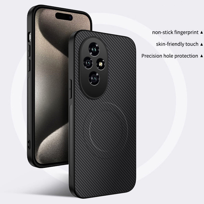 Dành cho Honor 200 / 200 Pro 5G Vỏ mờ sang trọng chống sốc Sạc không dây Vỏ chống sốc