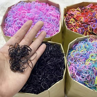 Dây thun màu kẹo ngọt ngào Hàn Quốc - Dây buộc tóc Mini liền mạch TPU dùng một lần