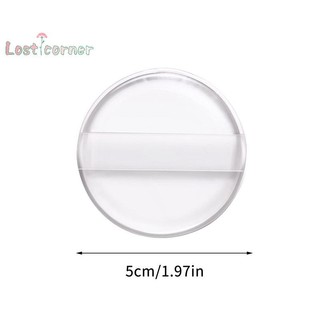 Lostcorner Mềm Silicone Gel Puff Bọt Biển Cho Mỹ Phẩm Mặt Kem Nền BB Ăn Mỹ Phẩm Puff Dụng Cụ Trang Điểm Mới