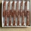 Dụng cụ rạch khuyết, gỡ chỉ tháo chỉ nhựa giả gỗ, 2-5 10 cáiThân cây nhựa chắc chắn, đầu cắt thép sắc nhọn