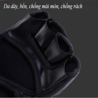 Găng Tay Boxing Hở Ngón MMA Chuyên Dụng,Găng Tay hở ngón Boxing đấm bốc Thể Thao Ufc