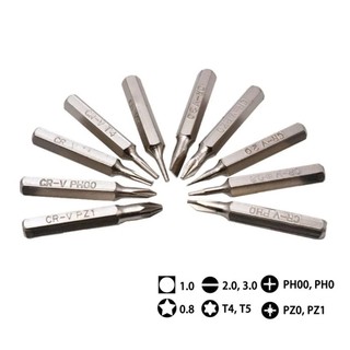 [Fuxin] Bộ tuốc nơ vít nhỏ 4mm Chiều dài 28mm cho tuốc nơ vít chữ thập có rãnh Torx