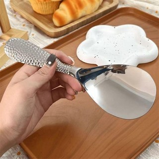 Muỗng Cơm Chống Dính JIGK, Xẻng Cơm Inox Gia Đình, Thìa Phục Vụ Căng Tin Dày