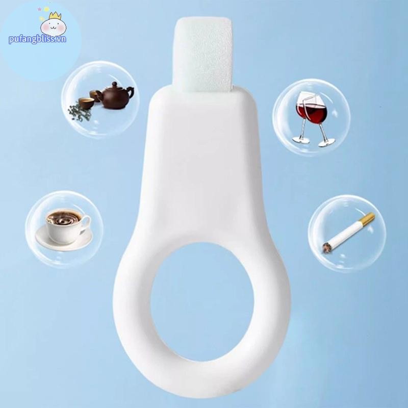 Pufangbliss 3 Cái / bộ Làm Sạch Răng Lau Trẻ Em Loại Bỏ Tartar Mảng Bẩn Loại Bỏ Tẩy Bọt Biển Chà VN