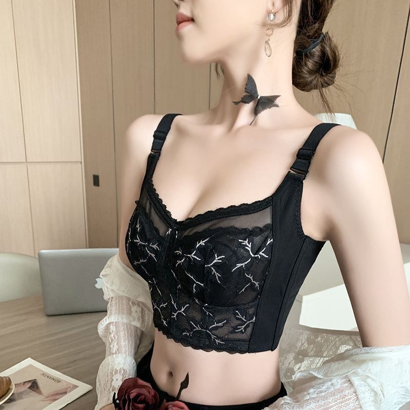 Quần Lót Full Cup Quần Lót Giảm Ngực Nữ Vú Lớn Nhỏ Loại Có Thể Điều Chỉnh Ngực Nhận Tai Thỏ Phòng Ngừa