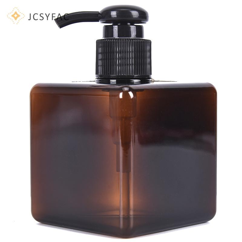 Jcsyfac 250ml Lotion Chai Nhựa Vuông Rỗng Dầu Gội Rửa Mặt Chai Mới