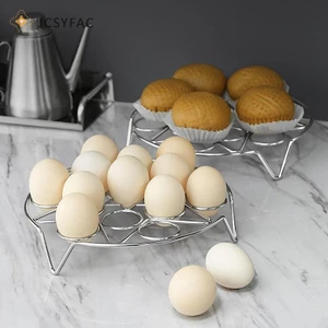 JCSYFAC al Giá Hấp Inox Đa Năng, Hấp Bánh Bao, Hấp Trứng, Phụ Kiện Nấu Ăn Mới