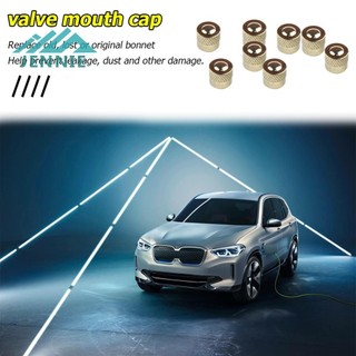 Nắp van lốp ô tô bằng đồng Mũ khí thân bánh xe tự động Nắp van lốp Vỏ bụi [jennie1.vn]