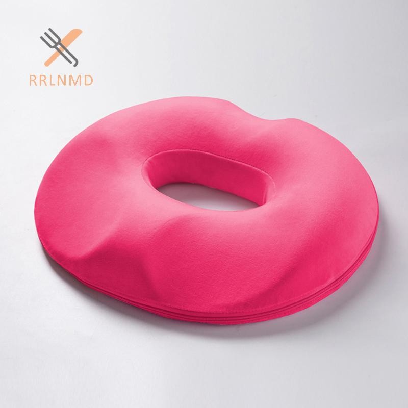 Rrlnmd 1 Chiếc Bánh Donut Gối Trĩ Ghế Đệm Xương Hậu Coccyx Ghế Chỉnh Hình Tuyến Tiền liệt Ghế Cho Bộ Nhớ Bọt Ghế Đệm MỚI