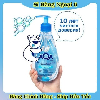 [DATE MỚI] Dung dịch vệ sinh trẻ em AQA BABY cho bé từ 0-8 tuổi Lọ 250ml của Nga