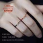 Nhẫn đôi nữ dây đỏ đồng xu cát vàng may mắn, điều chỉnh size, tặng bạn gái, phong cách cổ điển