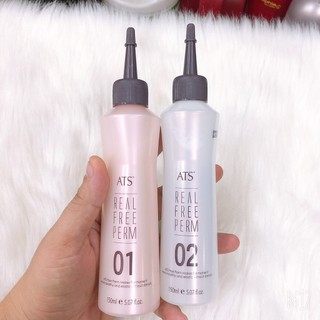 Cặp uốn lạnh ATS REAL FREE PERM 150mlx2 [ TN ]